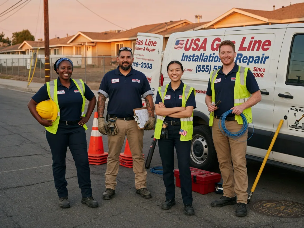 Gas Line Installation company in Navasota, TX